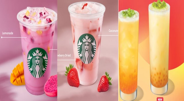 Tại Việt Nam, Starbucks chào hè với bốn thức uống rực rỡ, mát lạnh, nhanh chóng “gây sốt” trên mạng xã hội và giới trẻ.