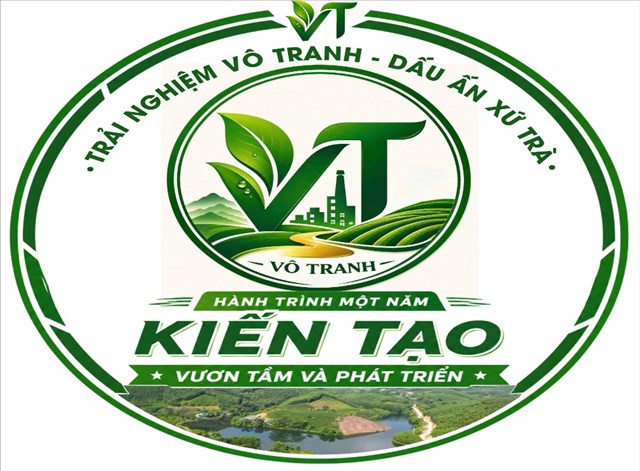 Biểu trưng chương tr&igrave;nh &ldquo;Trải nghiệm V&ocirc; Tranh - Dấu ấn xứ Tr&agrave;&rdquo; năm 2026