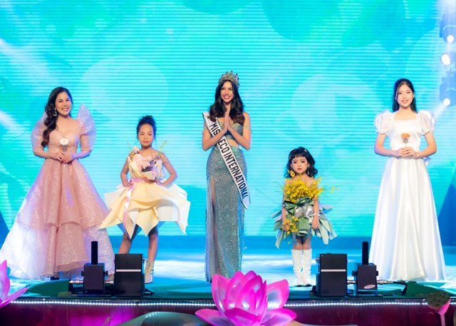 Đương kim Miss Eco International Kathleen Paton - Hoa hậu Sinh th&aacute;i quốc tế 2022&nbsp;