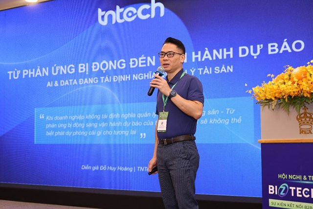 &Ocirc;ng Đỗ Huy Ho&agrave;ng, Gi&aacute;m đốc Trung t&acirc;m Giải ph&aacute;p quản l&yacute; v&agrave; vận h&agrave;nh Bất động sản của TNTech &nbsp;