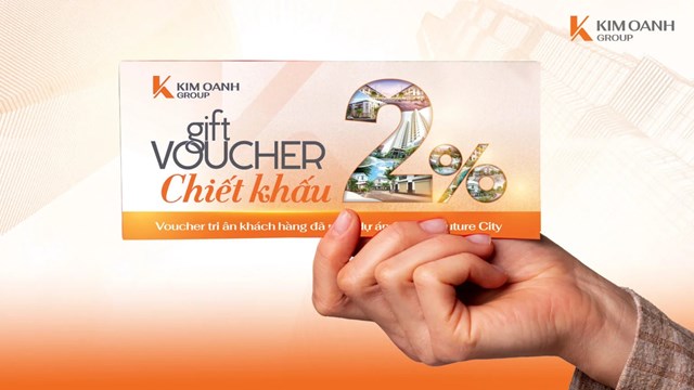 Voucher chiết khấu 2% d&agrave;nh cho kh&aacute;ch h&agrave;ng của Golden Future City tiếp tục đầu tư v&agrave;o c&aacute;c dự &aacute;n Richland Residence v&agrave; dự &aacute;n Legacy Central