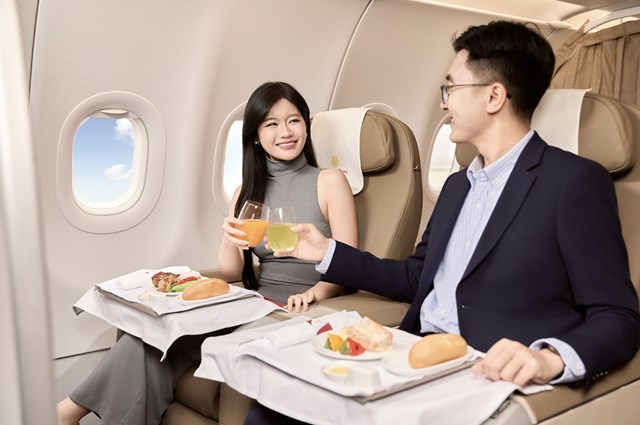 Du kh&aacute;ch trải nghiệm dịch vụ bay nghỉ dưỡng với Sun PhuQuoc Airways