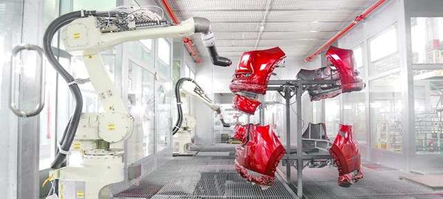 Thaco Industries tập trung đẩy mạnh sản xuất sản phẩm nhựa ng&agrave;nh &ocirc; t&ocirc;, c&ocirc;ng nghiệp v&agrave; d&acirc;n dụng. &nbsp;