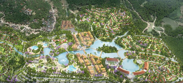 Quần thể khu đ&ocirc; thị sinh th&aacute;i, vui chơi giải tr&iacute; cao cấp v&agrave; hệ thống c&aacute;p treo Cuối Hạ &nbsp;