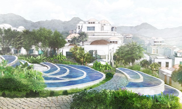 C&ocirc;ng vi&ecirc;n mang đến trải nghiệm tắm kho&aacute;ng độc đ&aacute;o theo 3 nền văn h&oacute;a lớn: d&atilde;y Alps Thụy Sỹ, La M&atilde; v&agrave; Thổ Nhĩ Kỳ &nbsp;