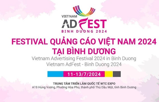 Festival Quảng c&aacute;o Việt Nam sẽ diễn ra từ ng&agrave;y 11 - 13/7 tại Trung t&acirc;m Triển l&atilde;m quốc tế WTC Expo B&igrave;nh Dương.