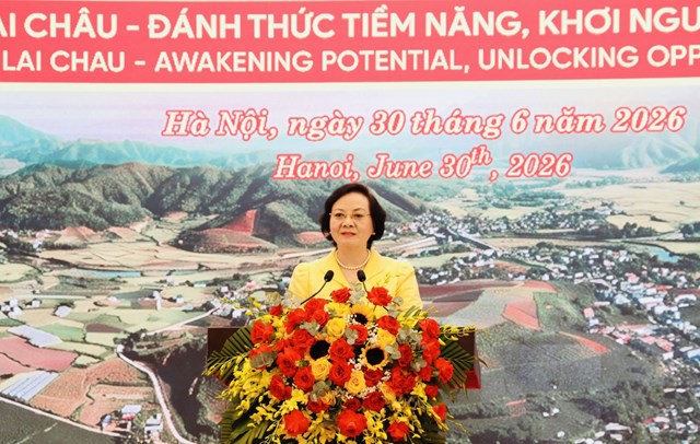 Ph&oacute; Thủ tướng Ch&iacute;nh phủ Phạm Thị Thanh Tr&agrave; ph&aacute;t biểu chỉ đạo tại Hội nghị. &nbsp;