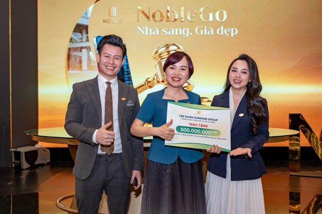 Sunshine Group livestream BĐS, giảm gi&#225; 1 tỷ đồng cho kh&#225;ch h&#224;ng, tr&#237;ch 500 triệu đồng/phi&#234;n l&#224;m thiện nguyện - Ảnh 1