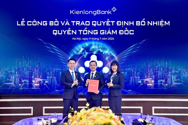 &#212;ng Trần Hồng Minh giữ chức quyền Tổng Gi&#225;m đốc KienlongBank - Ảnh 1