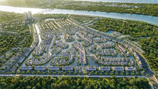 Đảo ch&acirc;u &Acirc;u rộng 33ha l&agrave; ph&acirc;n khu đắt gi&aacute; nhất Eco Central Park &nbsp;
