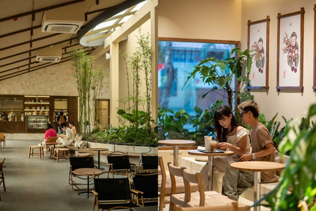 Các chi nhánh của Phê La đều có phong cách trang trí rất đẹp.