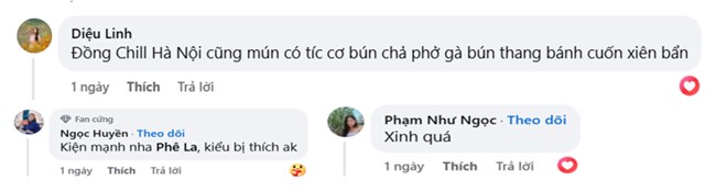 Bộ Sticker Chill Tour “chiếm sóng” mạng xã hội, khách hàng hào hứng bình luận.