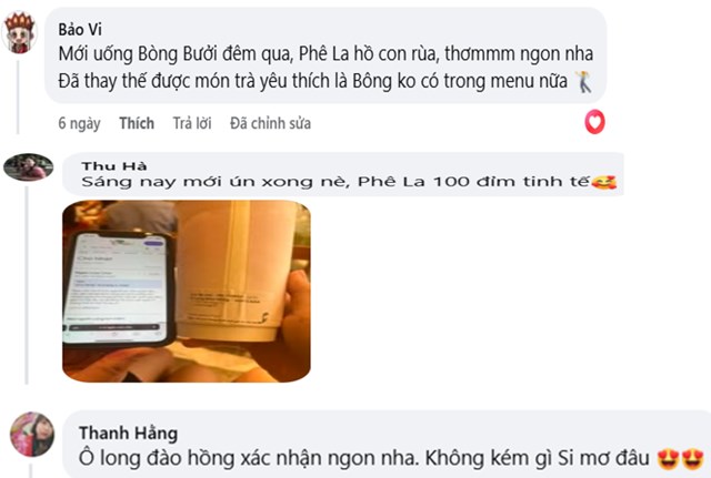 Phản hồi mạng xã hội khẳng định sức hút khó cưỡng của Ô Long Đào Hồng.