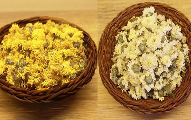 Trà hoa cúc trắng & vàng
