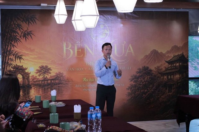 Chuy&ecirc;n gia ẩm thực Ngọ Văn Chung chia sẻ tại sự kiện &nbsp;
