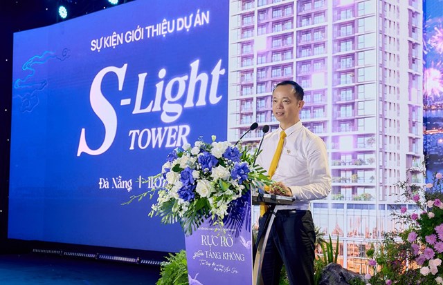 Đại diện Sun Property khẳng định S-Light Tower sẽ x&aacute;c lập vị thế biểu tượng an cư mới tại h&agrave;nh lang ph&iacute;a Nam. Ảnh: &Aacute;nh Dương. &nbsp;