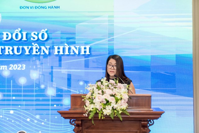 Đại diện l&atilde;nh đạo Vinamilk chia sẻ tại hội thảo &nbsp;