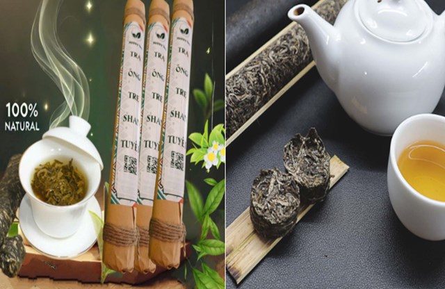 Trà lam gác bếp giúp giảm nguy cơ mắc các bệnh mãn tính như bệnh tim mạch và ung thư, đồng thời hỗ trợ cải thiện hệ tiêu hóa và làm dịu dạ dày.