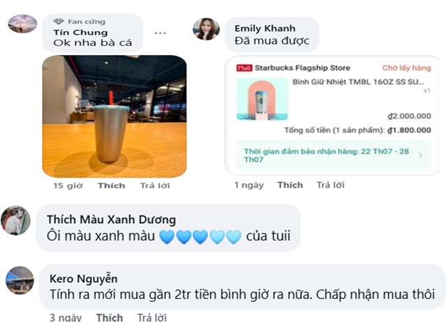 Cộng đồng mạng bùng nổ cảm xúc, biến ba BST Starbucks thành hiện tượng hè không thể bỏ lỡ.