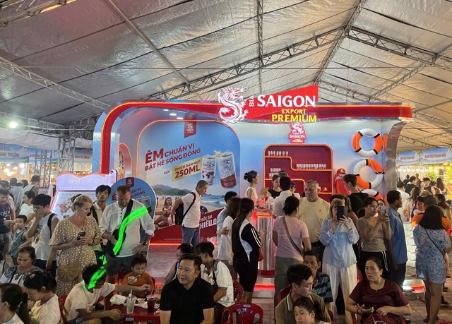 Gian h&agrave;ng SABECO tại sự kiện Festival Biển Kh&aacute;nh H&ograve;a 2026 &nbsp;