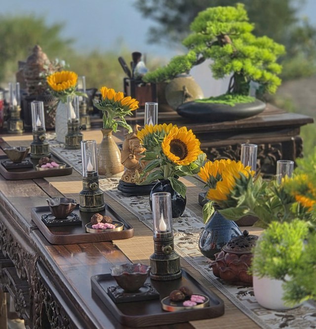 Đà Nẵng thử nghiệm tour thưởng trà đón bình minh trên đỉnh Bàn Cờ - Ảnh 2