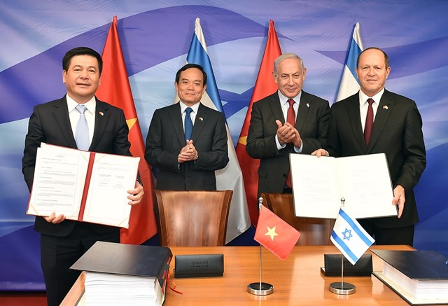 Hiệp định&nbsp;Thương mại tự do&nbsp;Việt Nam -&nbsp;Israel&nbsp;(VIFTA) đ&atilde; được k&yacute; kết ng&agrave;y 25/7 tại Israel &nbsp;