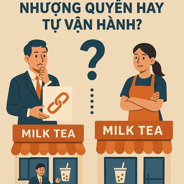 Chiến lược mở rộng của doanh nghiệp tr&agrave; sữa: Nhượng quyền hay tự vận h&agrave;nh? &nbsp;