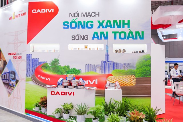 CADIVI giới thiệu sản phẩm mới hướng đến &ldquo;Sống xanh &ndash; Sống an to&agrave;n&rdquo;. &nbsp;