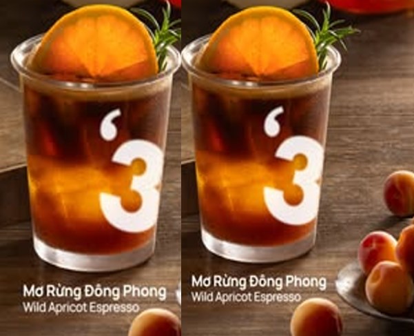 Mơ Rừng Đông Phong: Vị chua thanh của mơ rừng kết hợp cùng espresso đắng nhẹ, mang đến trải nghiệm tươi mới và đầy bừng tỉnh.