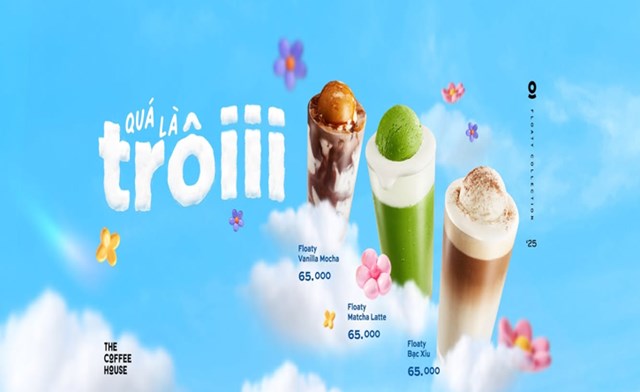 Floaty – C&#250; chạm kh&#233;o l&#233;o giữa s&#225;ng tạo v&#224; vị gi&#225;c từ The Coffee House - Ảnh 1