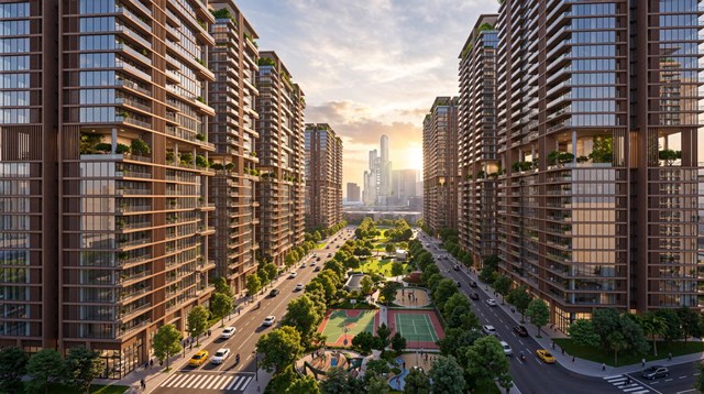 Tổ hợp nh&agrave; ở x&atilde; hội An Thới ưu ti&ecirc;n diện t&iacute;ch cho kh&ocirc;ng gian xanh v&agrave; tiện &iacute;ch c&ocirc;ng cộng &nbsp;