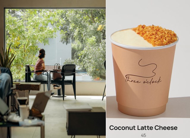 Three O’clock tr&#236;nh l&#224;ng BST Creamy Cloudy – C&#224; ph&#234; &amp; ph&#244; mai trong phi&#234;n bản bồng bềnh - Ảnh 3