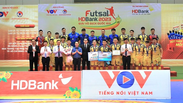 Thay đổi “lịch sử” giải Futsal VĐQG, Giải Futsal HDBank 2023 kh&#233;p lại th&#224;nh c&#244;ng rực rỡ - Ảnh 1