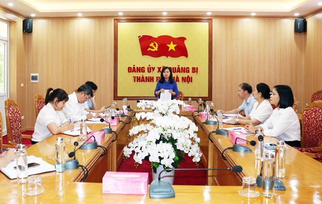 Tiểu ban Tuy&ecirc;n truyền &ndash; Kh&aacute;nh tiết họp triển khai nhiệm vụ tuy&ecirc;n truyền, trang tr&iacute;, kh&aacute;nh tiết