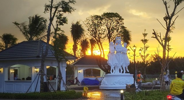 Giữa th&agrave;nh phố Thi&ecirc;n ni&ecirc;n kỷ T&amp;T City Millennia, một Venice thu nhỏ đ&atilde; được t&aacute;i hiện với những hạng mục ấn tượng. &nbsp;