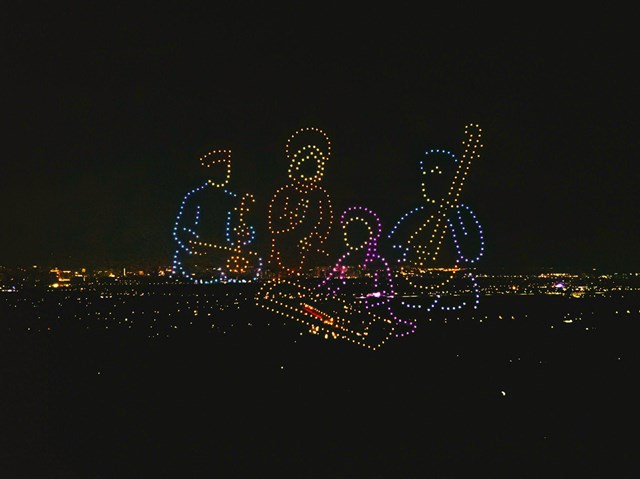 M&#227;n nh&#227;n m&#224;n tr&#236;nh diễn drone lớn nhất từ trước tới nay tại T&#226;y Ninh - Ảnh 4