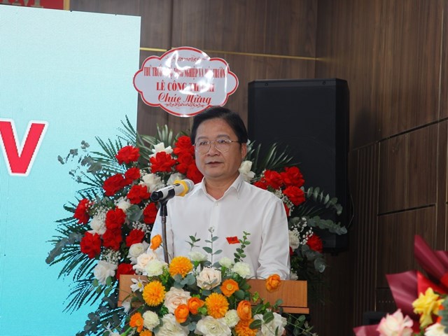 &Ocirc;ng Nguyễn Ho&agrave;i Dương - Nguy&ecirc;n Ủy vi&ecirc;n BTV tỉnh ủy Đắc Lắc. Gi&aacute;m đốc Sở NN v&agrave; MT Đắc Lắc- Ủy vi&ecirc;n BTV ph&aacute;t biểu tham luận tại Đại hội