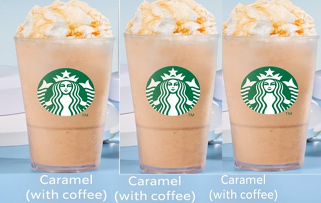 Caramel Frappuccino là sự hòa quyện giữa espresso đậm đà và lớp caramel óng ả phủ trên bề mặt, mang đến trải nghiệm vừa mãn nhãn vừa thỏa mãn vị giác.