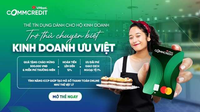 VPBank ti&#234;n phong cung cấp thẻ t&#237;n dụng “đo ni đ&#243;ng gi&#224;y” cho hộ kinh doanh - Ảnh 1