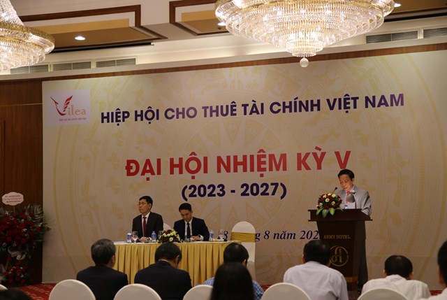 Hiệp hội Cho thu&ecirc; t&agrave;i ch&iacute;nh Việt Nam tổ chức Đại hội nhiệm kỳ V