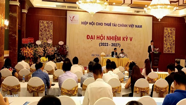 Đại hội nhiệm kỳ V (2023-2028) Hiệp hội Cho thu&#234; t&#224;i ch&#237;nh Việt Nam th&#224;nh c&#244;ng tốt đẹp - Ảnh 1