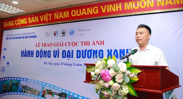 TS. Đ&agrave;o Xu&acirc;n Hưng, Tổng Bi&ecirc;n tập Tạp ch&iacute; T&agrave;i nguy&ecirc;n v&agrave; M&ocirc;i trường, Trưởng Ban tổ chức ph&aacute;t biểu khai mạc