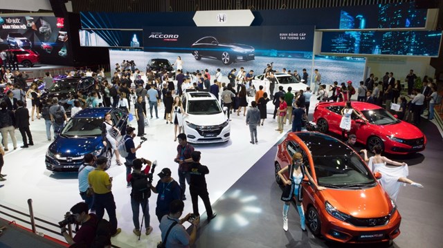 Kim ngạch nhập khẩu &ocirc; t&ocirc; th&aacute;ng 8/2023&nbsp;ước t&iacute;nh giảm 4,9% về lượng. &nbsp;