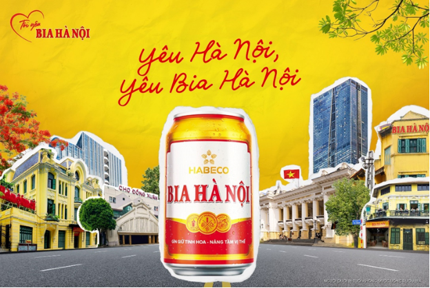 Bia H&#224; Nội: N&#226;ng tầm vị thế, khẳng định thương hiệu quốc gia - Ảnh 1