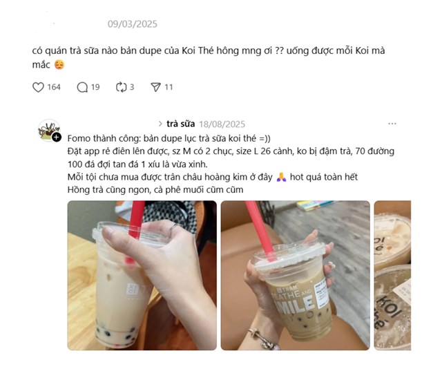 Dupe tr&#224; sữa: Người ti&#234;u d&#249;ng kh&#233;o chọn hay nỗi lo của thương hiệu lớn? - Ảnh 2