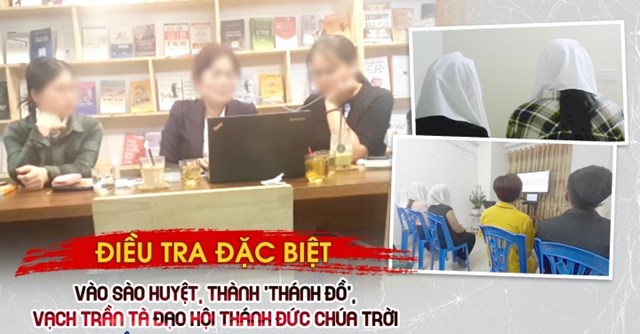 Tuyến b&agrave;i điều tra đặc biệt "V&agrave;o s&agrave;o huyệt, th&agrave;nh Th&aacute;nh đồ, vạch trần t&agrave; đạo Hội Th&aacute;nh Đức Ch&uacute;a Trời Mẹ" của B&aacute;o điện tử VTC News gi&agrave;nh giải V&agrave;ng giải thưởng "Tiếng n&oacute;i Việt Nam &ndash; Sao th&aacute;ng 9".