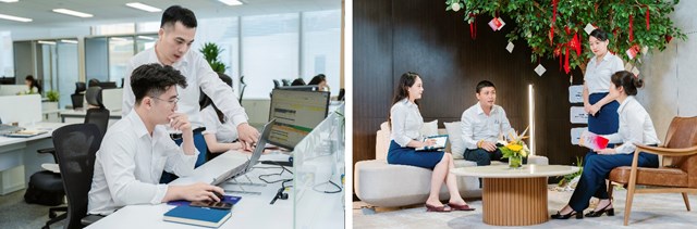 Văn ph&ograve;ng l&agrave;m việc đạt ti&ecirc;u chuẩn LEED Gold l&agrave; c&aacute;ch GELEX kiến tạo m&ocirc;i trường l&agrave;m việc bền vững. &nbsp;