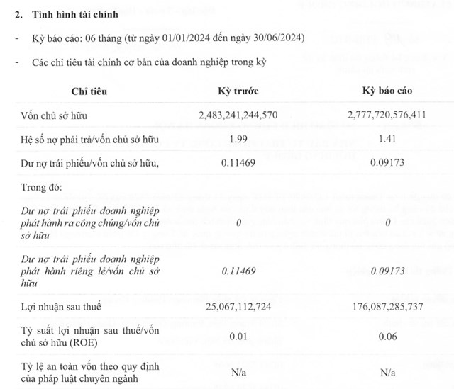 Kết quả kinh doanh 6 th&aacute;ng đầu năm của&nbsp;Flamingo Holdings &nbsp;