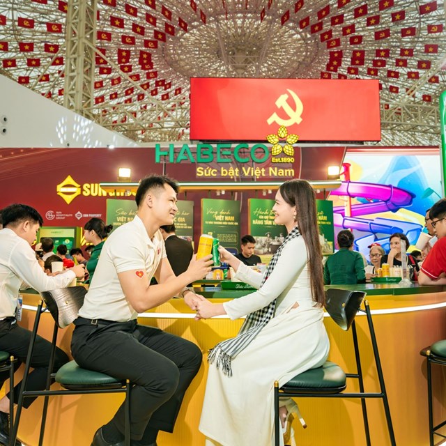 Habeco – Sức n&#243;ng lan tỏa khắp triển l&#227;m th&#224;nh tựu 80 năm đất nước - Ảnh 5