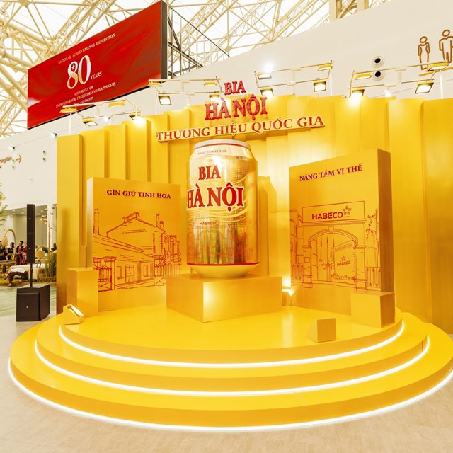 Habeco – Sức n&#243;ng lan tỏa khắp triển l&#227;m th&#224;nh tựu 80 năm đất nước - Ảnh 2